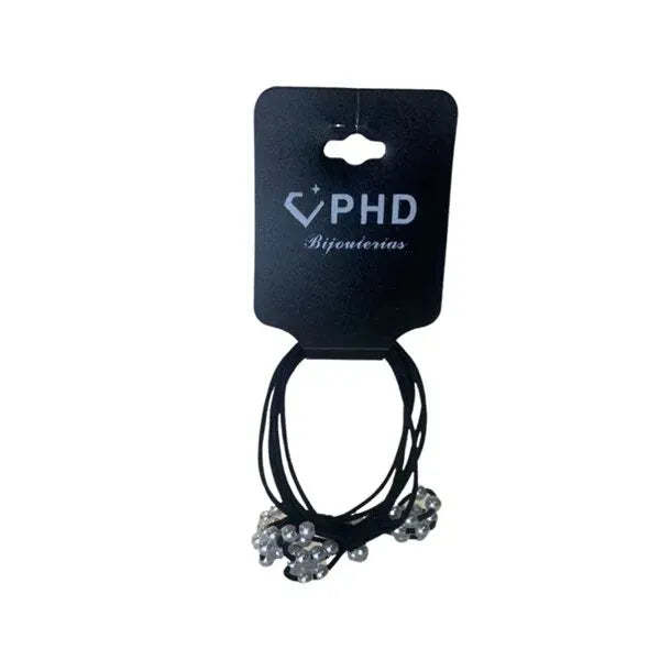 ELÁSTICO DE CABELO PHD BIJUTERIAS COM PÉROLAS